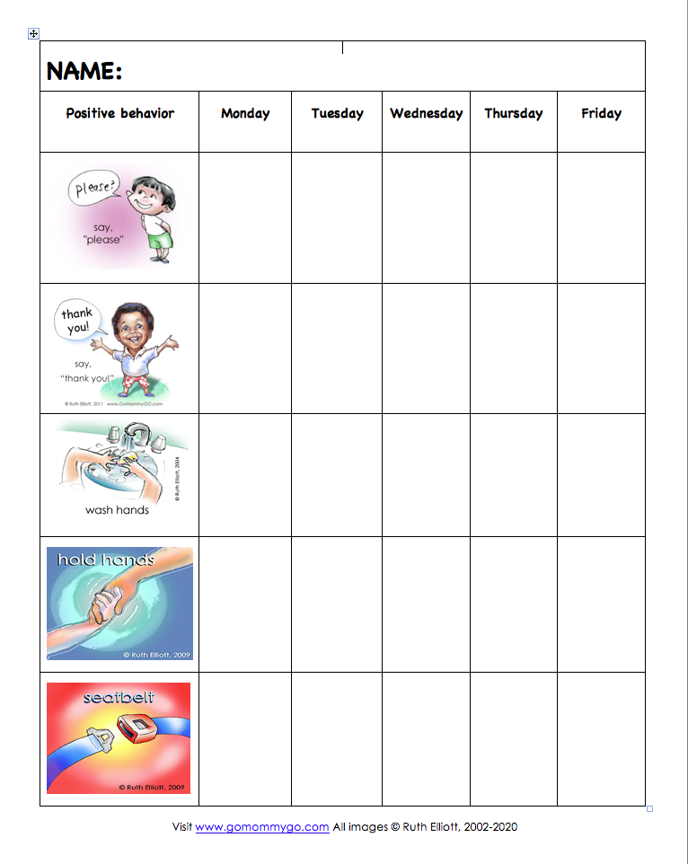 GoMommyGO® Chart Download – GOMOMMYGO®